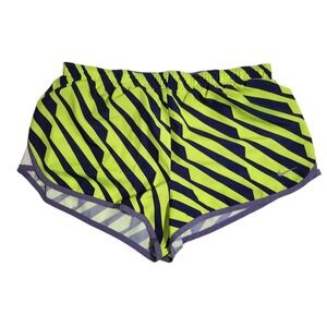 Nike Dri-Fit Running Shorts Women's Size S Green Athletic Athleisure Active Wear